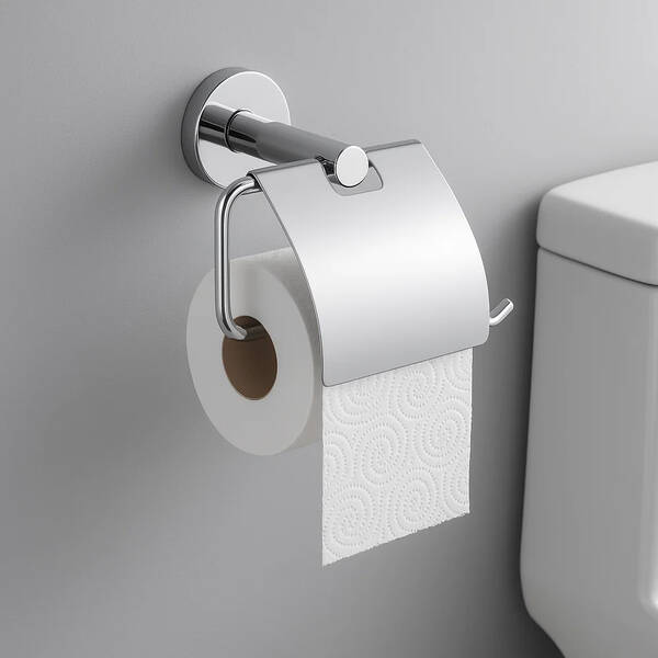 Держатель для туалетной бумаги AM.PM X-Joy A85A341400 с крышкой, хром, фото 1