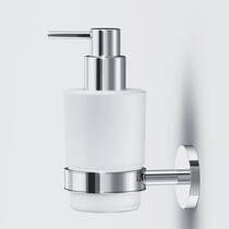 Дозатор для жидкого мыла AM.PM X-Joy A85A36900 с держателем, хром, фото №4