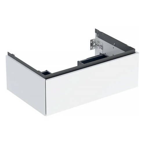 Тумба для раковины Geberit One 505.072.00.1 подвесная, белый глянцевый, фото 1
