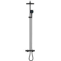 Душевая система Grohe Tempesta Cosmopolitan 266912431 с изливом, черный матовый, фото №3