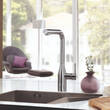 Змішувач для кухні Grohe Essence 30504000 з висувним дворежимним виливом, фото 9