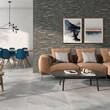 Керамограніт Geotiles Mubi Negro 17х52 см, фото 2