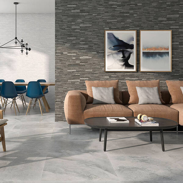 Керамограніт Geotiles Mubi Negro 17х52 см, фото 2