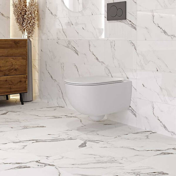 Плитка Cersanit Arctic Stone White Glossy 25x40 см - купити в