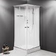 Душевая кабина AM.PM X-Joy W94C-403-090MT 90х90 см профиль хром матовый, прозрачное стекло, с поддоном, фото 1