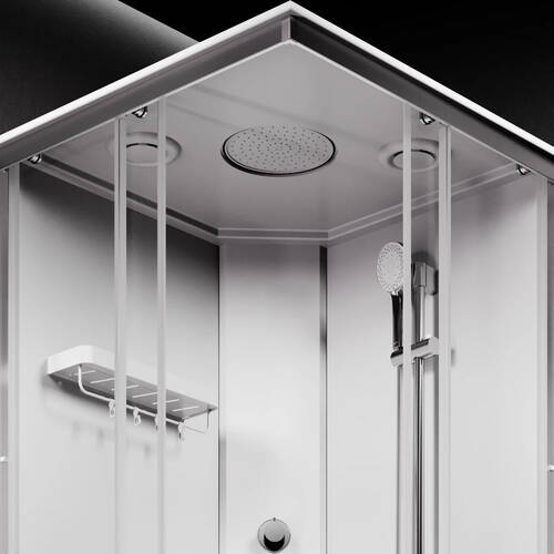 Душевая кабина AM.PM X-Joy W94C-403-090MT 90х90 см профиль хром матовый, прозрачное стекло, с поддоном, фото 4