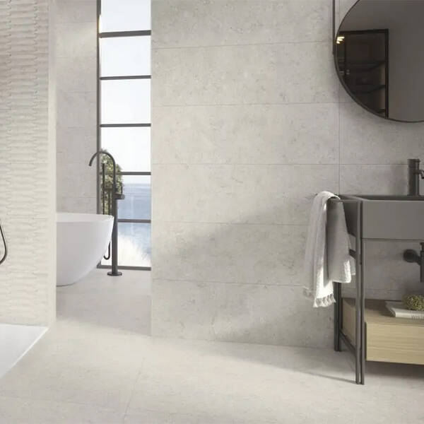 Плитка Almera Ceramica (Spain) Coralstone Cottone 33x100 см, фото 1