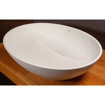Раковина PAA Perla IPERL/01 51 см на столешницу, цвет Clay Glossy (терракот глянцевый), фото №3