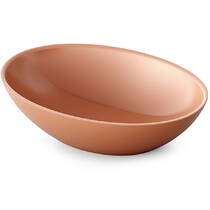 Раковина PAA Perla IPERL/01 51 см на столешницу, цвет Clay Glossy (терракот глянцевый), фото №1