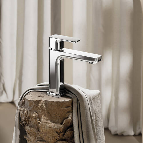 Змішувач для раковини Kludi Renon 422823975 чорний матовий, фото 3