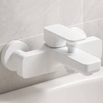 Змішувач для ванни Kludi Renon 426915375 білий матовий, фото №1