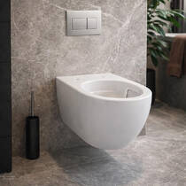 Унітаз підвісний Geberit Acanto 502.717.00.1 безобідковий, фото №6