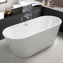 Ванна акрилова Devit Style 18002102 180x80см окремостояча, біла глянцева, фото №1