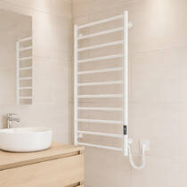 Рушникосушарка електрична Mario Урбан-I 1110x500/85 TR K 2.0 1100х500 мм білий глянець 125 Вт, фото №6