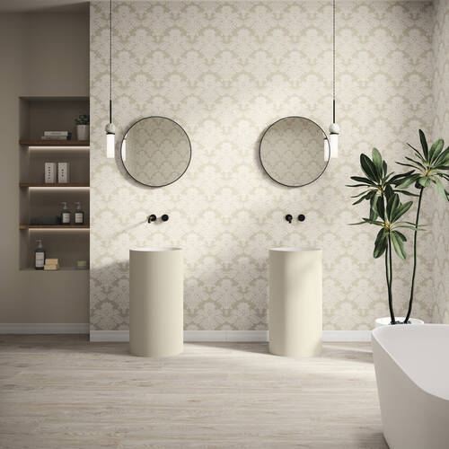 Фриз Ape Zocalo Bellagio Bianco 10x60 см, фото 5