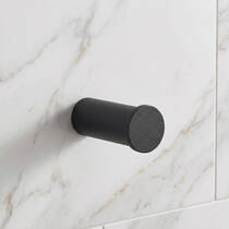Гачок Hewi System 162 162.90.01060 DC Вантажопідйомність до 150 кг, чорний матовий, фото №1