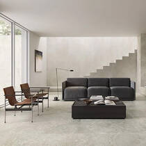 Керамограніт Italgraniti I Travertini TR0668 Travertino Grigio Cross Cut Sq. 60x60 см, фото №4