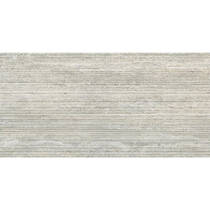 Керамограніт Italgraniti I Travertini  TR05BAR Trav.Grigio Vein Cut Ribbed Sq. 60х120 см, фото №1