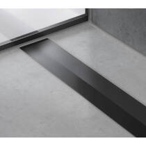 Решетка для душевого канала Hansgrohe RainDrain Flex 56047340 черный матовый хром 1200 мм, фото №4