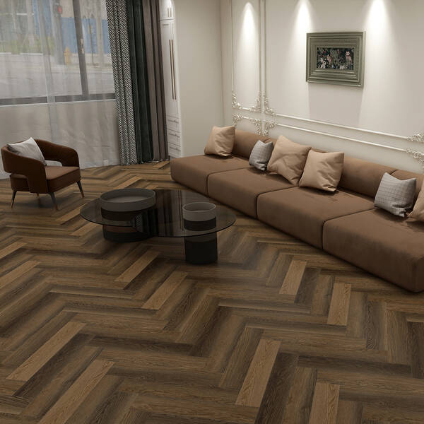 LVTKY様 Вінілове покриття Floorex Toronto LVT Click Herringbone ялинка