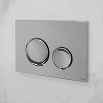 Клавиша смыва Cersanit Luna глянцевый хром, фото №5