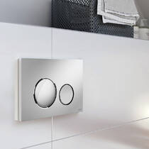 Клавиша смыва Cersanit Luna глянцевый хром, фото №6