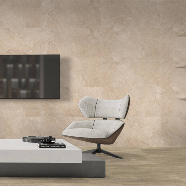 Керамограніт Ceramica Deseo Mapstone Beige 60x120 см, фото 2