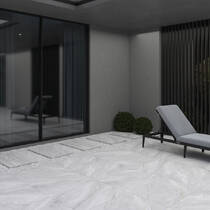 Керамограніт Ceramica Deseo Nord Stone Ice 61x61 см, фото №7