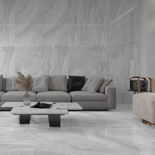 Керамограніт Ceramica Deseo Nord Stone Ice 61x61 см, фото 2