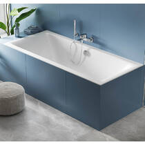 Ванна акриловая Cersanit Larga S301-307 190х90 см, белая с ножками, фото №4