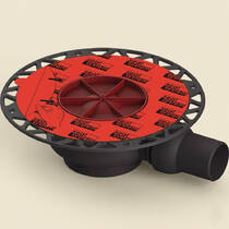 Душовий трап TECE TECEdrainpoint S 3601404 DN 50 екстра-плоский, з універсальним фланцем Seal System, одновихідний, фото №1