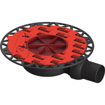 Душовий трап TECE TECEdrainpoint S 3601404 DN 50 екстра-плоский, з універсальним фланцем Seal System, одновихідний, фото №2