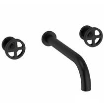 Змішувач прихованого монтажу для раковини Cisal Grace MN013511.5L колір Brushed Black Titanium, фото №2