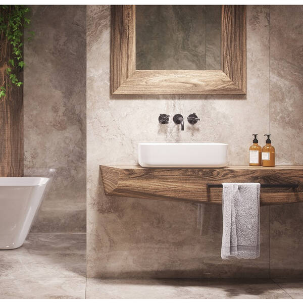 Керамограніт Ceramica Deseo Frisson Sepia 60x60 см, фото 2