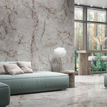 Керамограніт Інтеркерама Montana синій  6060 178 052/L 60х60 см, фото №4