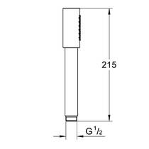 Ручний душ Grohe Rainshower 26866DA0 теплий захід (рожеве золото), фото №4