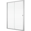 Душові двері Ronal Arelia D20S21204007 1200мм розсувні, скло прозоре, профіль срібний полір., фото 1