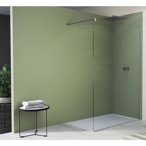 Душевая стенка Ronal Easy Walk-in STR4P1205007 120х200 см профиль алюм.хром/стекло прозрачное, фото 2