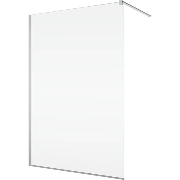 Душевая стенка Ronal Easy Walk-in STR4P1205007 120х200 см профиль алюм.хром/стекло прозрачное, фото 1