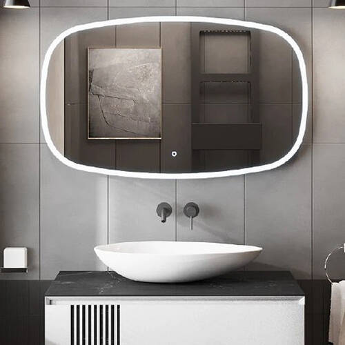 Дзеркало Аква Родос Callisto 24505 з LED-підсвічуванням 600х700 мм, фото 5