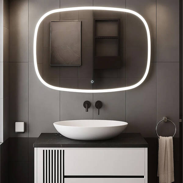 Дзеркало Аква Родос Callisto 24507 з LED-підсвічуванням 900х700 мм, фото 1