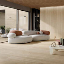 Керамогранит ABK Sensi Roma PF60012721 Cream Nat Rett 120х280 см, фото №1