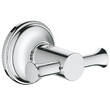 Крючок Grohe Essentials Authentic 40656001 двойной, хром, фото 1