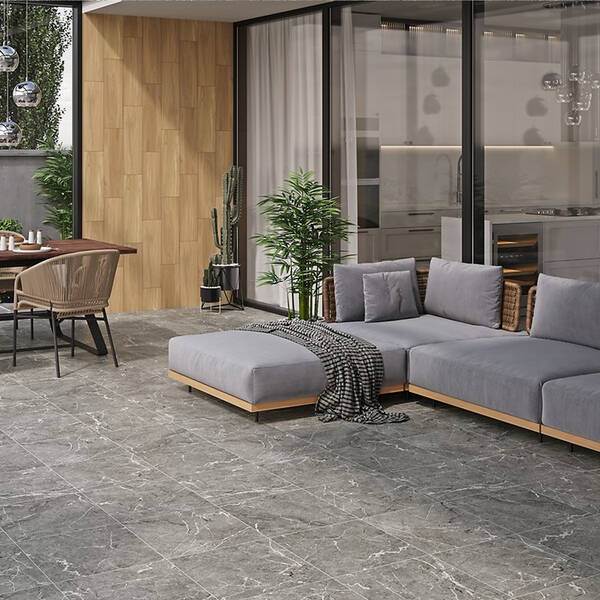 Керамограніт Cersanit Pavia Grey Matt 42x42 см