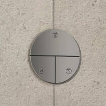 Переключатель потоков скрытого монтажа для душа Hansgrohe ShowerSelect Comfort S 15558000 на 3 функции, хром, фото №5