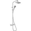 Душевая система Hansgrohe Vernis Shape Showerpipe 230 1jet EcoSmart 26097000 с термостатом, хром, фото 1