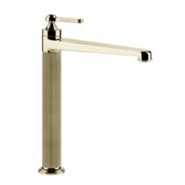 Смеситель для раковины Gessi VENTI20 65004-710 высокий, Brass PVD, фото №1