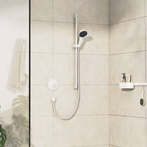Змішувач прихованого монтажу для душу Hansgrohe DuoTurn S 75618700 білий матовий, фото №3