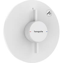 Змішувач прихованого монтажу для душу Hansgrohe DuoTurn S 75618700 білий матовий, фото №1