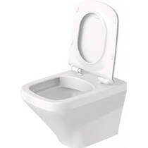 Унітаз підвісний Duravit DuraStyle 45510900A1 із сидінням Soft Close, білий глянець, фото №4